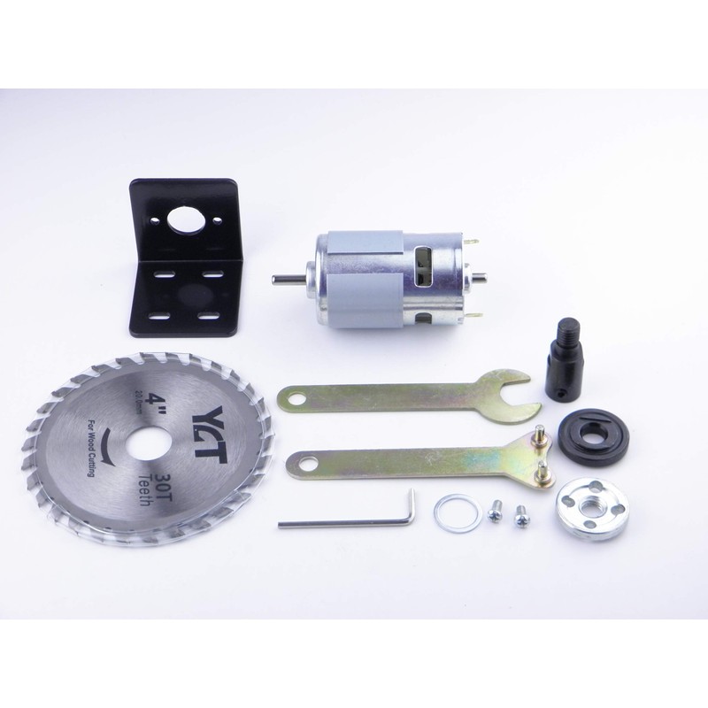 CHANCS - Sierra eléctrica DIY 895 DC Motor DC 12V-24V