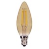 Satco S9986 Candelabra Light Bulb in Light Finish, 4.31 inches