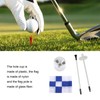 Golf Flagpole Portable 3 Feet Golf Flag Pole Flag Hole