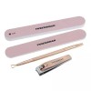 Tweezerman Kit De Manicura Tweezerman Rose Gold, Juego De 4