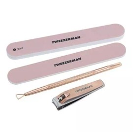 Tweezerman Kit De Manicura Tweezerman Rose Gold, Juego De 4 Piezas