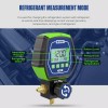 Mrcartool L202 HVAC Digital Refrigeration Manifold Gauge Vacuum Pressur Temperature