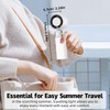Portable Handheld Fan, Mini Hand Held Turbo Fans for Travel,