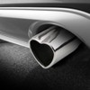 OtpOutopa Car Exhaust Tip 2.5 inch Inlet, Universal Car Exhaust