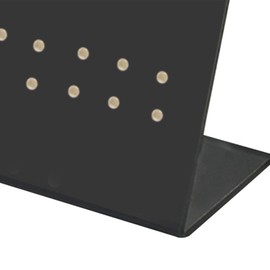 Sharplace Tweezers Stand Display Stand Collecting Arranging Eyelash Extension Supplies Lash Tweezers Holder Hair Removal Tool Organizer, Black