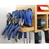 DupliM Bamboo Wall-Mounted Power Tool Organizer, Power Drill Holder and