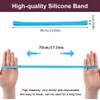 12 Pack Towel Bands for Cruise Chairs, Silicone Towel Clips