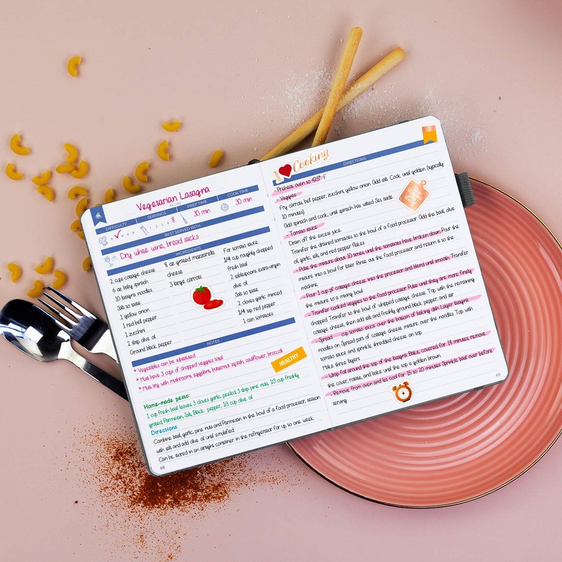 Clever Fox Recipe Book - Make Your Own Family Cookbook