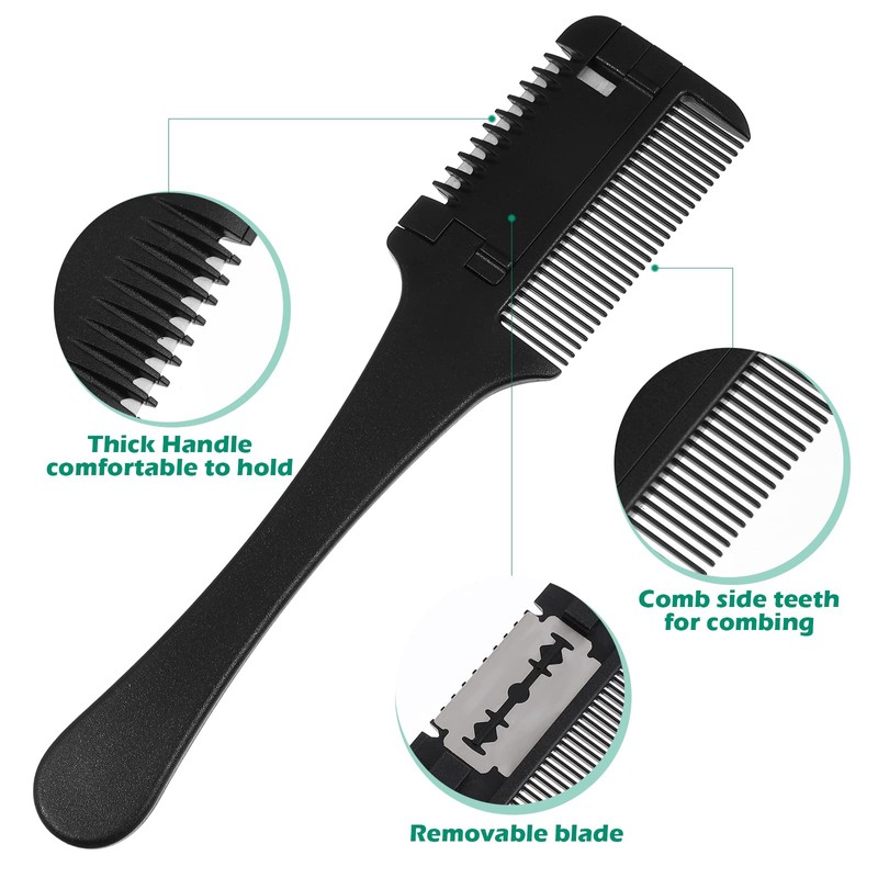 Frcolor Hair Cutter Comb Hair Cutter Comb Shaper Double Sided