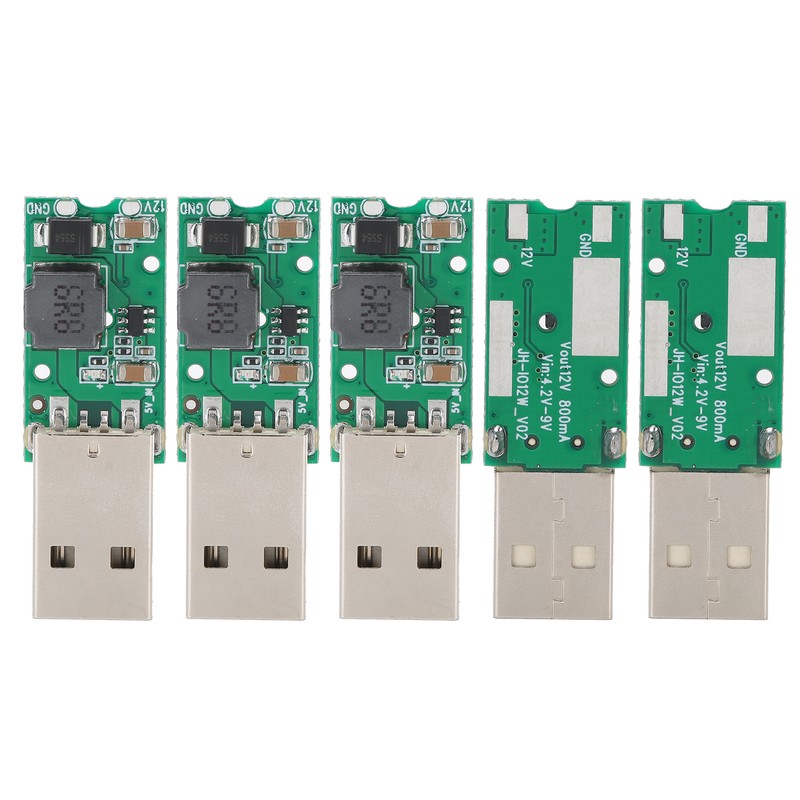 5pcs DIY USB 5V to 12V StepUp Power Supply Board