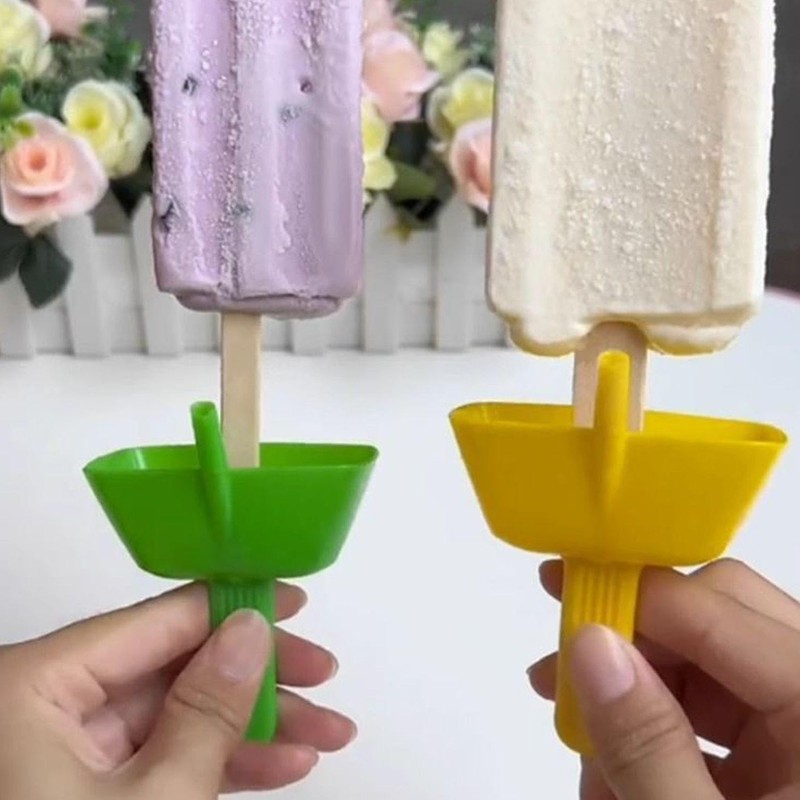 4-Piece Ice Lolly Holder, 2-Piece Ice Lolly Cover, Ice Stand,