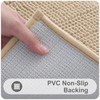 smiry Non Slip Chenille Bath Mat, Extra Soft Bathroom Mat,