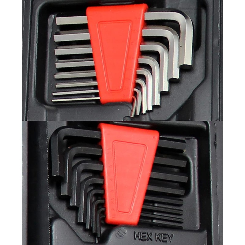 BlueDot Trading 142-Piece Big Tool Box Storage Case Set with