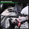 TecoTek 15-Piece 1/2-Inch Drive Metric Low Profile Impact Socket Set,