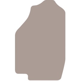 Wielganizator Car Mat - Fits Honda Civic IV Hatchback 1987-1991 - Velour - Car Accessories - Car Floor Mats - Floor Mat Car - 1-Piece - Beige