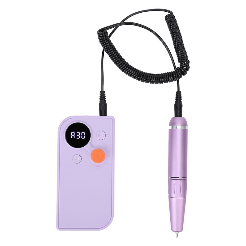 Electric Nail Drill 30000RPM Portable File Polishing Tool Manicure Pedicure
