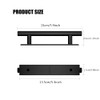 DBTHTSK 10 Pack Self-Stick Push Pull Helper ABS Plastic Wardrobe