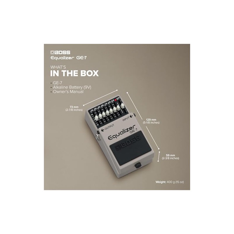 BOSS Equalizer GE-7