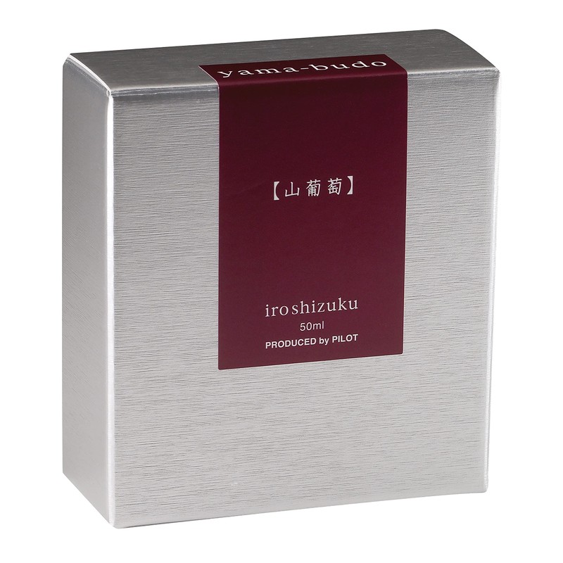 PILOT Iroshizuku Bottled Fountain Pen Ink, Yama-Budo, Crimson Glory Vine