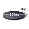 Sanwa Direct 100-CR009 Swivel Stand, Diameter 11.0 inches (28 cm),
