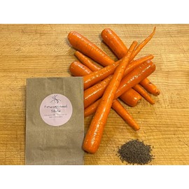 Little Finger Carrot Seeds for Planting in Garden or Greenhouse 1000 Count Heirloom Non GMO Ships in Recycled Compostable Packaging by Forever Seed Store USA Grown