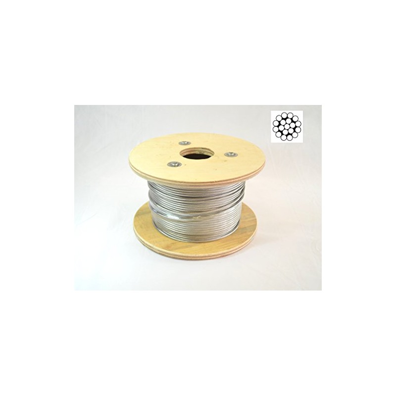 1/8 Cable Railing 1 * 19 Stainless Steel 316 L