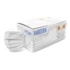 Ambiderm Cubrebocas 3 Capas Plisados Ajuste Nasal Colores (Blanco)