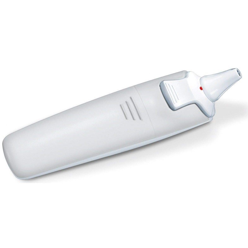 Beurer Ohrthermometer FT 58 Fieberthermometer, silber/weiß