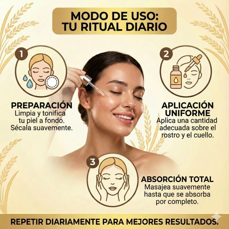 Kit Skincare Arroz Sérum Crema Tónico Vogirlog