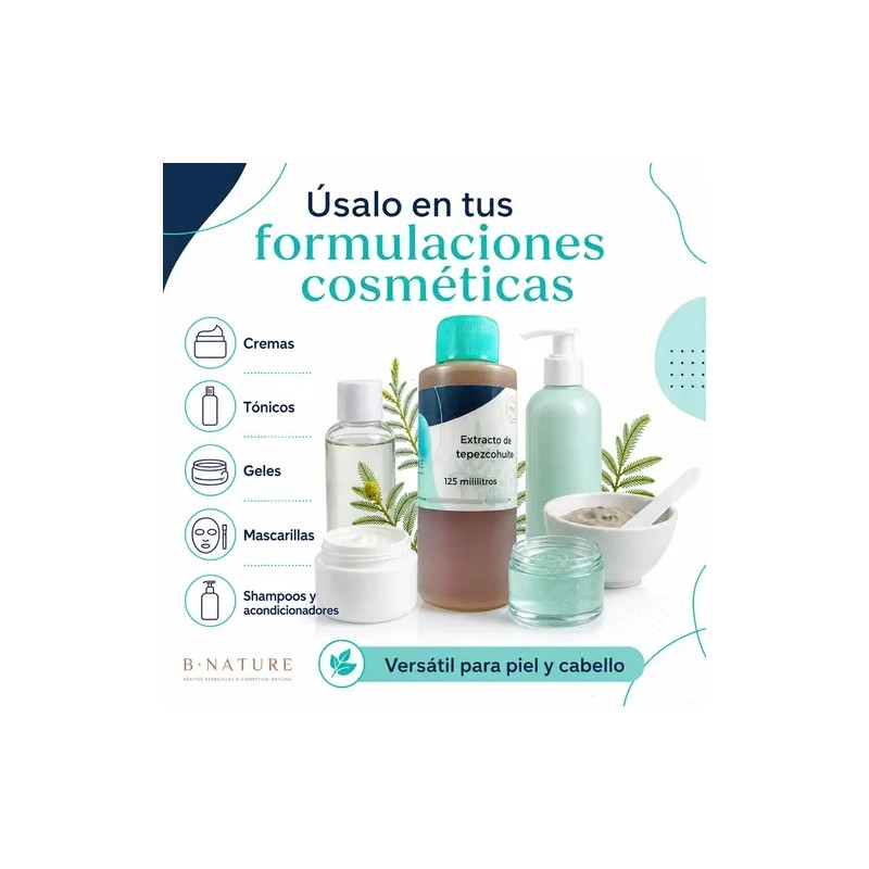 Extracto De Tepezcohuite Hidrosoluble B Nature 125 Ml