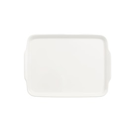 Villeroy & Boch Royal Serviertablett, Premium Bone Porzellan, Weiß