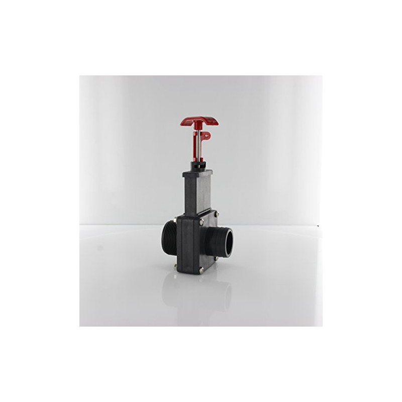 Steinbach Fittinge Gate Valve, Black, Diameter: 38 MM x 1
