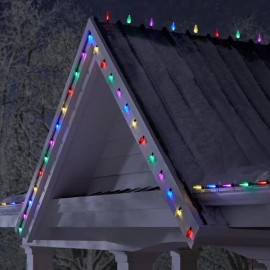 Home Accents Holiday NEW! Home Accents Holiday - HEAVY DUTY 100 Multicolor C9 LED Lights - FREE SHIP!