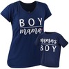 Unique Baby Mamas Boy Mommy and Me - Camisetas para