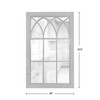 FirsTime & Co. Grandview Arched Window Mirror, 37.5"H x 24"W,