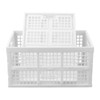 Asking 2-Pack 42 L Stackable Collapsible Crate, Plastic Folding Storage