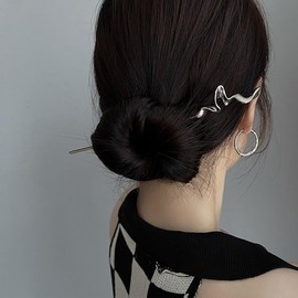 Flower Hair Sticks Chinese Tassel Hair Pins Pearl Women Long Hair Buns Holders Silver Retro Hairpins Metal Elegant Hair Accessories 3 Pcs