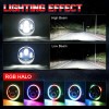 CHUSYYRAY DOT 7inch Motorcycle LED Headlight Hi/Lo Beam for Honda