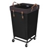 StorageWorks 160L Laundry Basket with Wheels, Large Rolling Hampers for