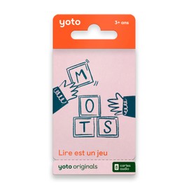 Yoto - First Steps to Reading, Montessori Method, French Exercises for Children, Listen to Storyteller, YOTO Player, YOTO Mini, Kindergarten, 3 4 5 Years