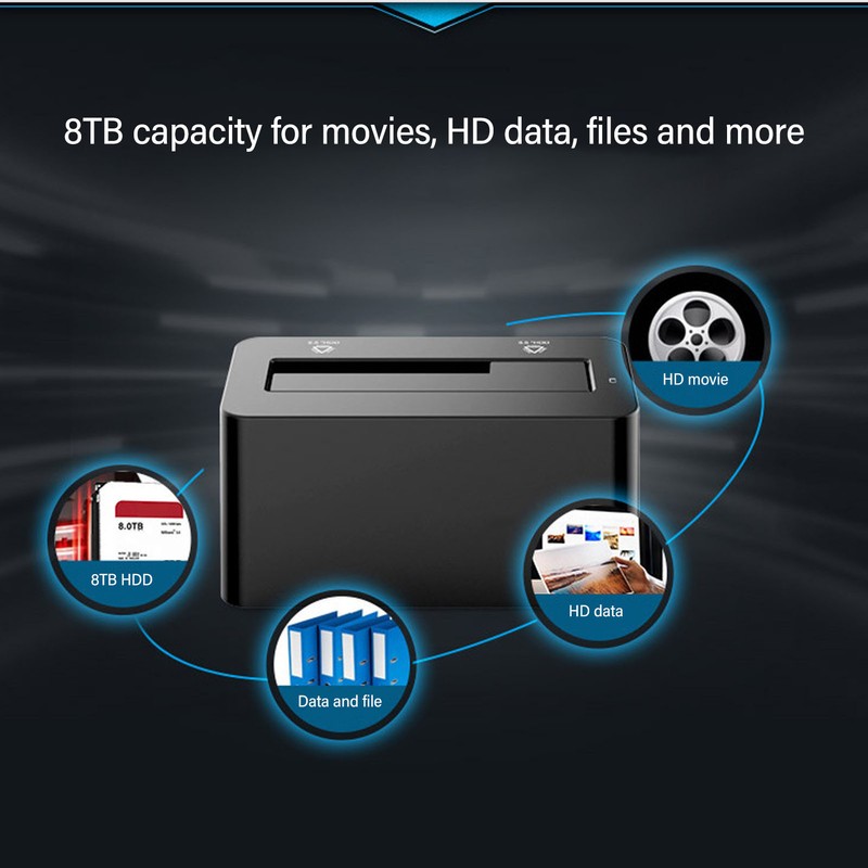 Hard Drive Docking Station 5Gbps USB 3.0 to SATA LED