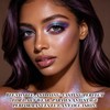 PASNOWFU Green Gold Glitter Chameleon Eyeshadow, Multi-Chrome Color Shift Eye