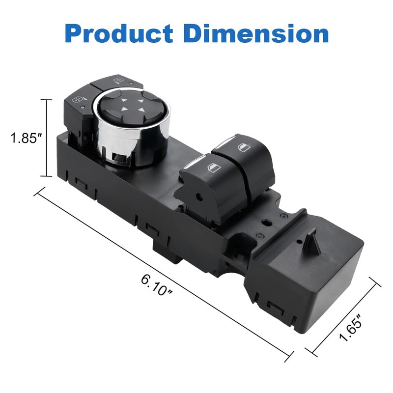 WMPHE Window Switch Compatible with Ford Mustang 2015 2016 2017