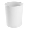 mDesign Metal Waste Bin - Chic Waste Paper Bin for