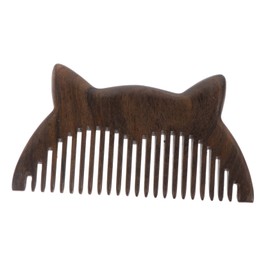 IWOWHERO Portable Sandalwood Hair Comb Womens Hairdressing Tool Natural Static Scalp Massager Stimulates Durable Comfortable for Everyday Use