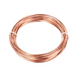 uxcell Refrigeration Tubing 2mm OD x 1mm ID x 24.5Ft Length Copper Tubing Coil
