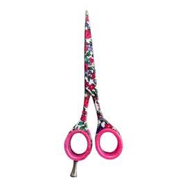Professional Hair Cutting Scissors Shears Barber Salon Hairdressing Scissor (6.5" Super Cut Blue Pink)