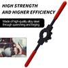 Mairuker Die Handle Round Die Stock Handle Wrench with Knurled