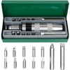 LATRAT 13-teiliges Schlagschrauber-Set, Schlagschrauber-Set, Schlagschrauberentferner, Rusty Stubborn Screw Remover, für