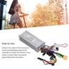 Electric Bike Controller 36V 48V 500W Scooter Motor Controller with